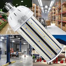 Light Bulb 60 Watts LED Corn Light 5000K 8400 Lumens 120-277v E26 cUL  Listed From LED Network
