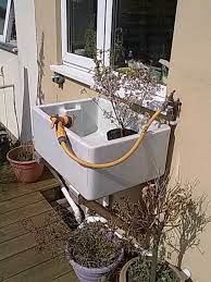 Our Old Original Sink Reused Sink Design Garden Sink Outdoor Sinks