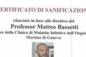 Il professor matteo bassetti, 51 anni, circondato dalla famiglia: L Infettivologo Testimonial L Hotel Di Genova Appartiene Alla Moglie La Repubblica