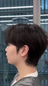 Kiểu tóc pixie nam mái phân tán