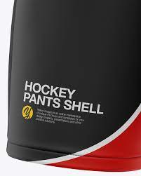 Download Hockey Pants Shell Back View In Apparel Mockups On Yellow Images Object Mockups