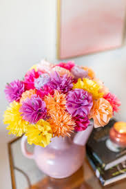 You can whip up a dozen not these handmade wine glasses bouquet are easy to make, but they're pretty and look classy. Easy Diy Paper Flowers Hgtv