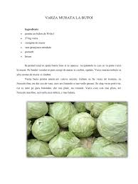 Se scobeste varza la cotor cu un cutit bine ascutit si se rup primele frunze. Varza Murata La Butoi