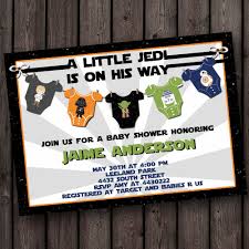 Starwars Baby Shower Invitation Star Wars Baby Shower Invitation Little Jedi Shower In Star Wars Baby Shower Star Wars Baby Printable Baby Shower Invitations