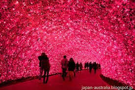 Nabana No Sato Sakura Tunnel Winter Light Festival Japan Winter Winter In Japan