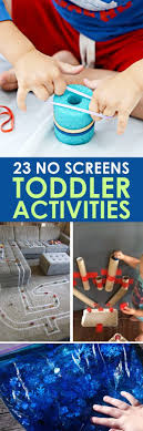 23 Toddler Led Activites without Screens!