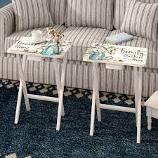 Diy rustic farmhouse tray#diy #farmhousetray #farmhousedecorhi friends, come see what i created over the weekend using items i already had on hand. August Grove Jimmy Forever Home 2 Piece Tray Table Set Reviews Wayfair