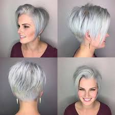 kurze frisur grau styling kurzes haar kurze graue haarschnitte frisuren