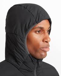 M-Divide Fusion Stretch Hoodie Black Men's Clothing