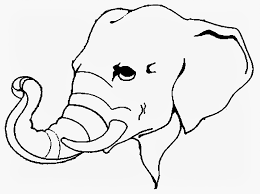 Update gambar sketsa hewan gajah. Download Mewarnai Gambar Gajah Alamendah S Blog