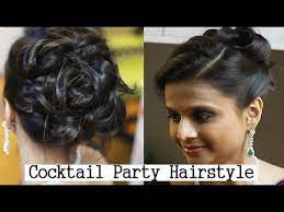 Cocktail Party Hairstyle Party Hairstyles Hairstyle Chignon Hair