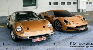 Built in 1947, the 125 s was the very first car to wear the ferrari name. Could Ferrari S V6 Dino Sports Car Look Anything Like These Studies Carscoops