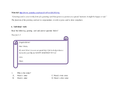 Unsur kebahasaan dalam teks greeting card adalah : Storyboard Writing