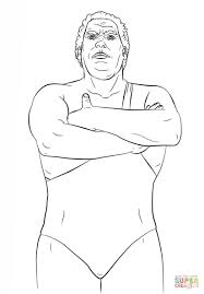 Andre The Giant Coloring Pages Coloring Books Wwe Coloring Pages