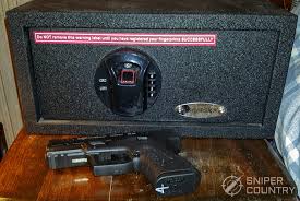 This 10 gun double door security cabinet with convertible interior comes with two separately keyed locks; Best Gun Safes Cabinets Sniper Country