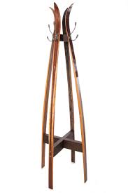 138 Reference Of Coat Rack Free Standing Wood In 2020 Ski House Decor Coat Stands Ski Decor
