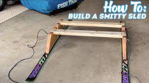 How To Build A "Smitty" Type Ice Fishing Sled. Easy Diy. - Youtube