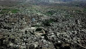 بني بكر يافع يافع الساحره بجبالها الشاهقه ومدرجاتها ومبانيها الشاهقة وتراثها الحضاري City Photo Aerial City