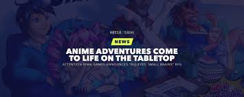 Anime Adventures Come to Life on the Tabletop! Attention Span Games  Announces “Big Eyes, Small Brains” RPG, eyes anime adventures -  thirstymag.com