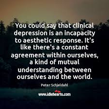 An aesthetically pleasing design creates a positive response in people’s brains and leads them to believe the design actually works better. You Could Say That Clinical Depression Is An Incapacity To Aesthetic Response Idlehearts