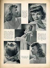 Wonderful 1940s Hairstyles Ideas For Medium Or Longer Lengths Retro Hairstyles Vintage Hairstyles 1940s Hairstyles