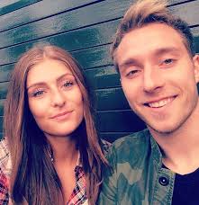 Tottenham star Christian Eriksen's girlfriend Sabrina gave up hairdresser  career to become WAG who is best friends with Harry Kane's wife