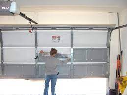 Garage Door Insulation Reflective Insulation Or Foam Boards Garage Door Installation Garage Insulation Garage Door Insulation