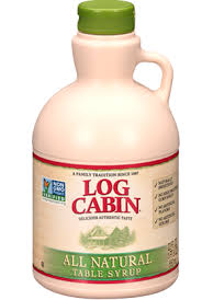 Log Cabin All Natural Table Syrup Ingredients Brown Rice Syrup Water Sugar Brown Sugar Natural Flavor Xanthan Gum Citri Log Cabin Food Log Log Homes