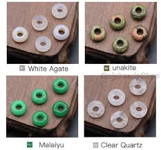 5pcs 5x12mm Large Hole Abacus Bead,5mm Hole Beads,natural Mixed Gemstone  Bead,semi Precious Gemstone Bead,gemstone Bead Fordiy Jewelry-b1087