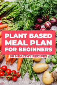 Plant Based Diet Meal Plan For Beginners 90 Plant Based Recipes Plant Based Diet Meal Plan Plant Based Diet Meals Plant Based Diet Recipes