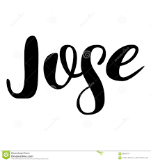 Calcule los principales números y descubra el análisis de su perfil el nombre jose está compuesto por cuatro letras. Nombre Masculino Jose Diseno De Letras Tipografia Manuscrita Vect Ilustracion Del Vector Ilustracion De Tipografia Jose 88534275