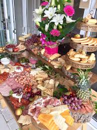 A Meat Lovers Grazing Table We Created For Rachel S Birthday Bash Www Petiteeventshire Com Au Grazing Tables Meat Lovers Food Platters