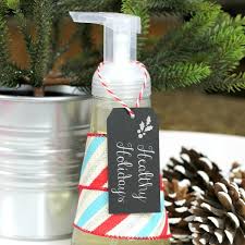homemade thieves foaming hand soap