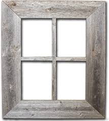 This distressed wood window frame decoration is perfect to decorate your home with some farmhouse decor. Amazon Com Old Rustic Window Barnwood Frames Not For Pictures By Rustic Decor Home Kitchen