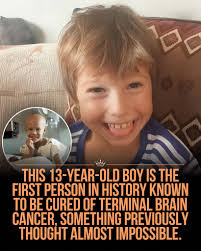 At just 6 years old, Lucas was told he wouldn't survive — but today, he  stands as a living miracle. ❤️ He became the first child ever cured of  terminal brain cancer,