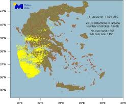 It avoids the ocean, but likes florida. Over 14 000 Lightning Strikes Into The Ionian Sea Yesterday The Kefalonia Pulse