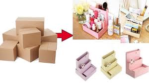 Maybe you would like to learn more about one of these? Cara Membuat Organizer Box Dari Kardus Bekas Youtube