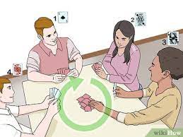 The first player says 1/2/3/4 aces (however many they play) and puts that many face down in the middle. 3 Ways To Play Bullshit Wikihow