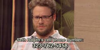 Was Seth Rogen's Cell Phone Number On The Eric Andre Show Real?