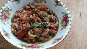3 camca besar minyak untuk menumis. Daging Masak Black Pepper Yang Sedap Azie Kitchen