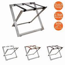 Leather luggage straps are used to secure luggage on top of a luggage rack/carrier on vintage/classic cars. Luggage Racks For Hotels Stainless Steel New Roootz