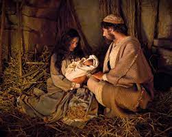 Nativity Scene Mary Joseph Baby Jesus 1326846 High Res Print Diocese De Santo Andre