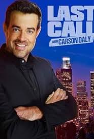 Last Call with Carson Daly" Anna Chlumsky/GEMS/David Kwong (TV Episode  2016)