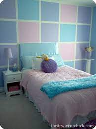 Done right, purple can be an distinguishing color in any room in your home. An Ombre Wall Guest Room Progress Girls Room Paint Purple Girls Room Girls Bedroom Paint