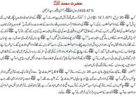 He left his camel outside and settled to pray. Essay On Holy Prophet Peace Be Upon Him