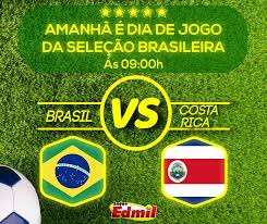 Confira os horários dos jogos amanhã, torneios, jogos e informações ao vivo. Lojas Edmil Amanha E Dia De Jogo Da Selecao Brasileira E Facebook