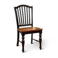 Set Of 2 Jameson Country Style Wooden Chair Black Oak Iohomes Wooden Chair Chair Dining Chair Set