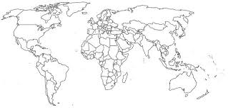 Weltkarte länder umrisse schwarz weiß. Karten Weltkarte Schwarzweiss Neu Von The Besttabletfor Me Best Weltkarte Weltkarte Umriss Afrika Karte