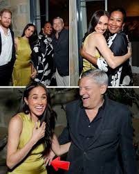 Royal - “POWER MOVES IN MONTECITO… AND EVERYONE NOTICED”: Cameras were  everywhere, but it was a fleeting interaction that drew the most attention. Meghan  Markle, mingling among high-profile guests in Montecito, appeared