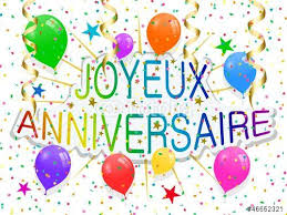 Joyeux Anniversaire Avec Des Ballons Colores Et Confettis Photo Joyeux Anniversaire Image Anniversaire Jolie Carte Anniversaire